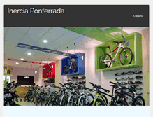 Tablet Screenshot of inerciaponferrada.com